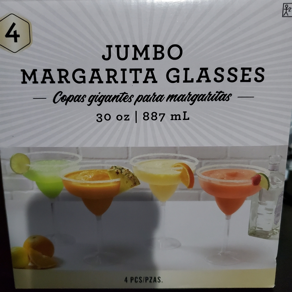 Jumbo Margarita Plastic  Set